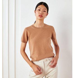 NWOT 100% Mongolian Cashmere Sweater Tee